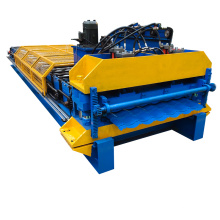 nigeria bamboo panel roofing roll forming machine step tile machine